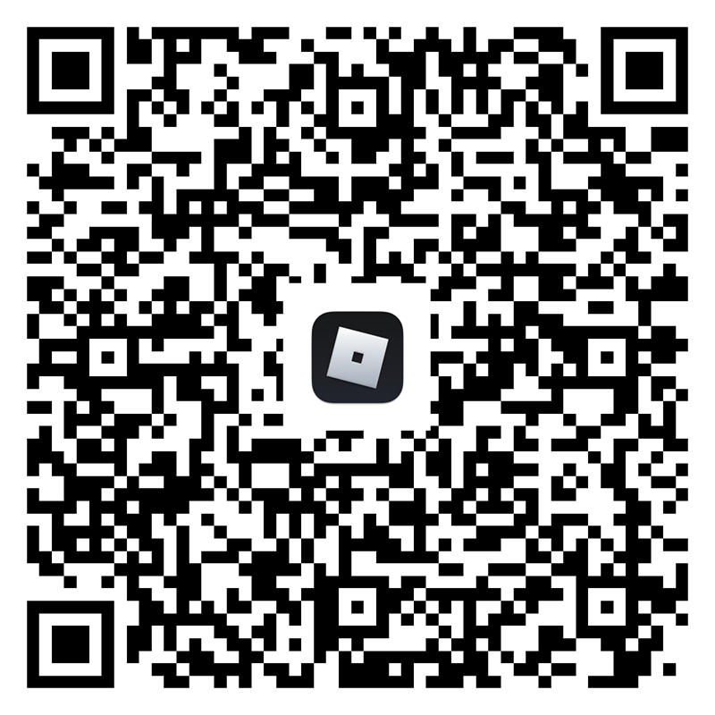 QR Code que redireciona para o Roblox
