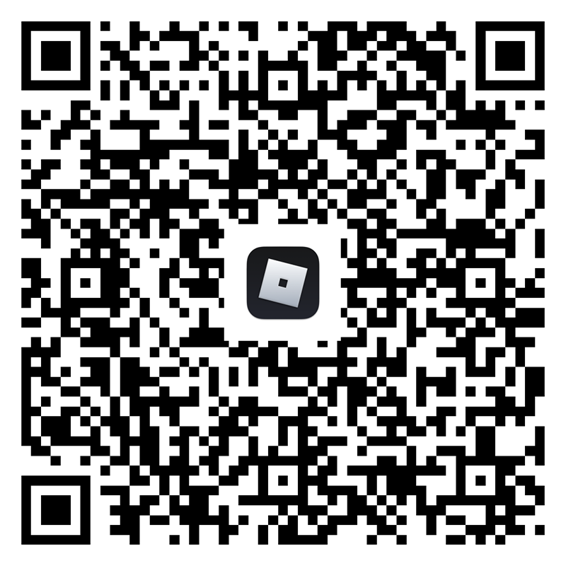 QR Code que redireciona para o Roblox